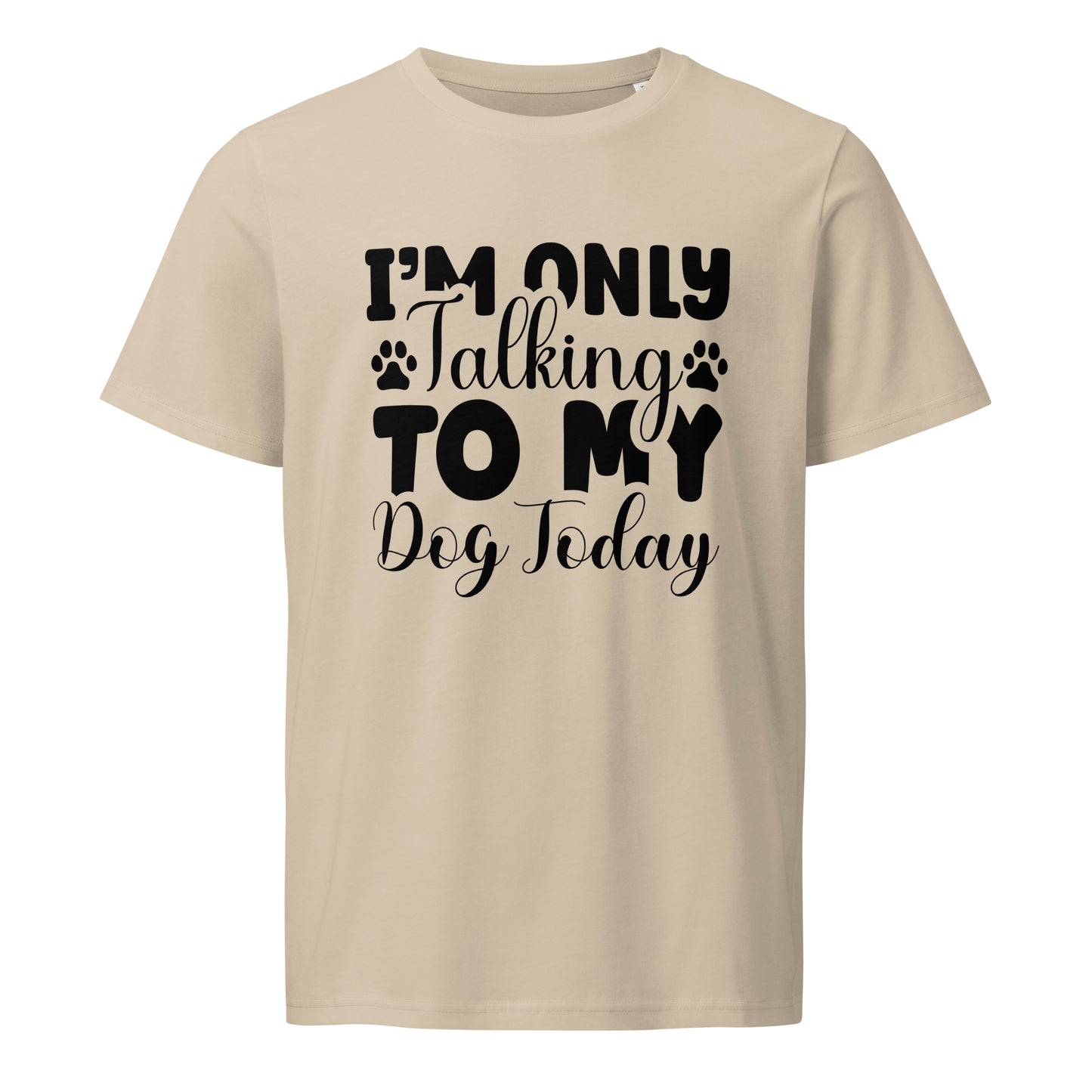 Funny pet parent t-shirt worn casually – perfect gift for dog lovers