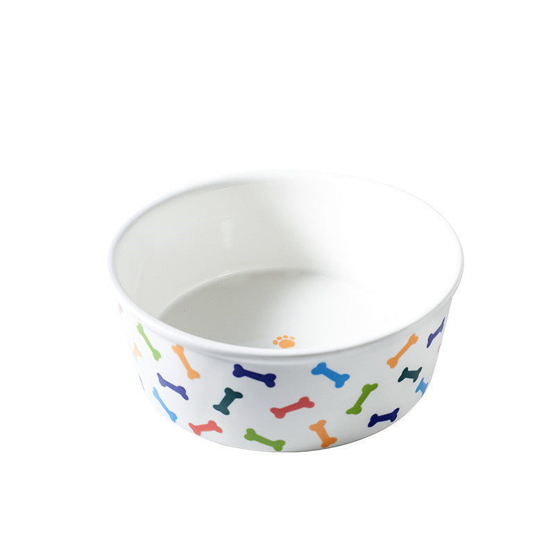 Ceramic pet bowl