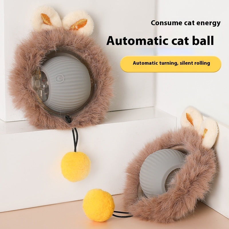 Cat Toy Self-Hi Funny Cat Rolling Ball