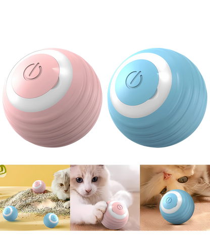 Automatic Smart Bouncing Ball – The Ultimate Playtime for Your Cat!