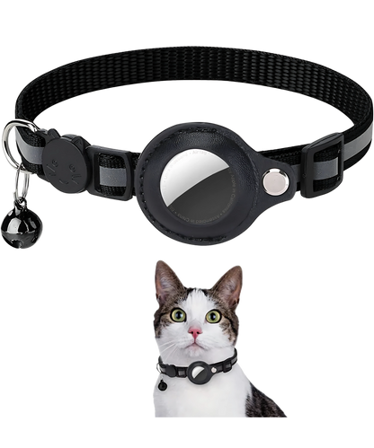 Cat AirTag Holder Collar – Track, Protect, and Reflect in Style