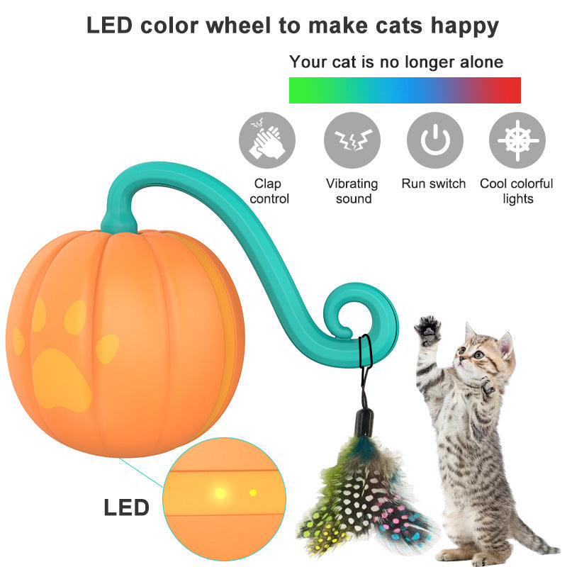 Electric Cat Pets Toy Smart Funny Cat Luminous Ball Pet Products