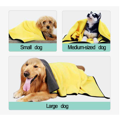 Pet supplies absorbent towel