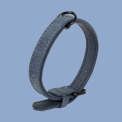 Pet Supplies PU Leather Adjustable Collar