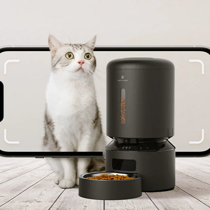 Pet Automatic Feeder Video Remote Visual Feeding Dog and Cat Timing