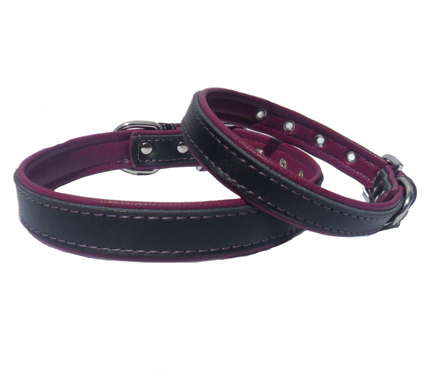 Stylish Berry Dog Collar